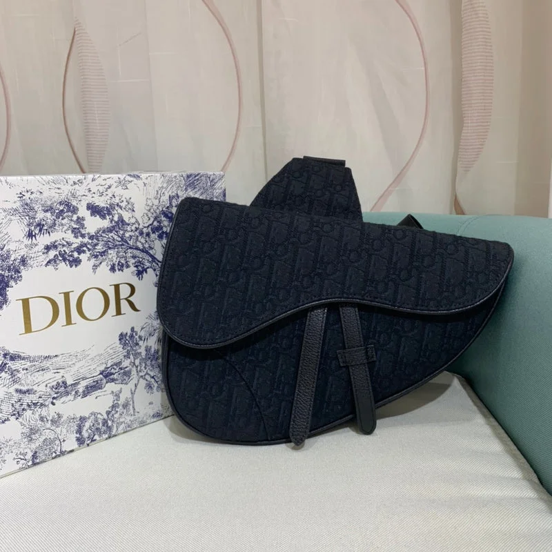 Christian Dior Saddle bags with a studded trim for a bold lookWF - Dior Bags - 673