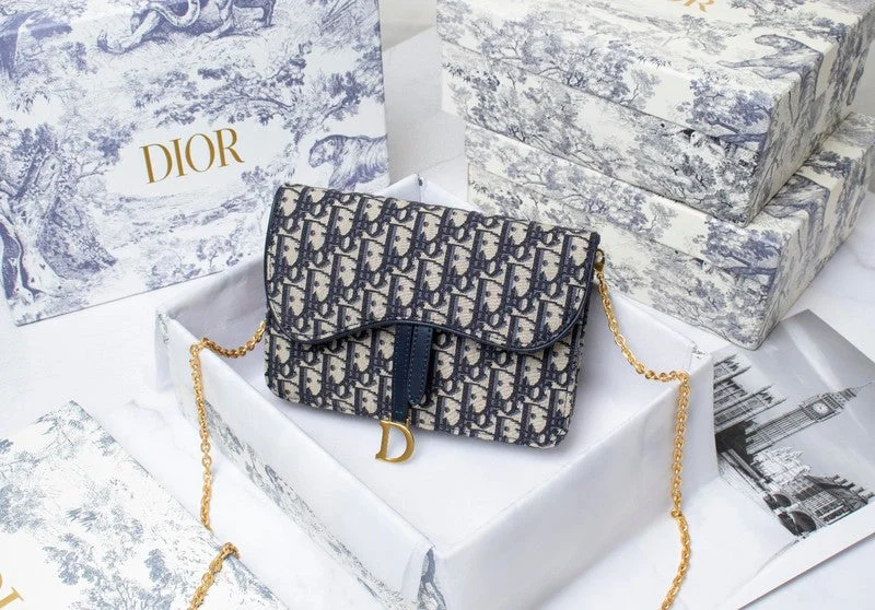 Luxury Christian Dior crossbody bags with a chain - link strapWF - Dior Bags - 745