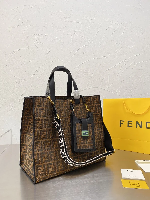 Fendi backpacks with a retractable handle for easy transportationEN   Designer bags by Fendi 138