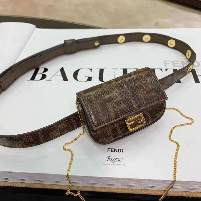 Fendi Baguette bags with a detachable charm featuring the brand's mascotEN   Designer bags by Fendi 020