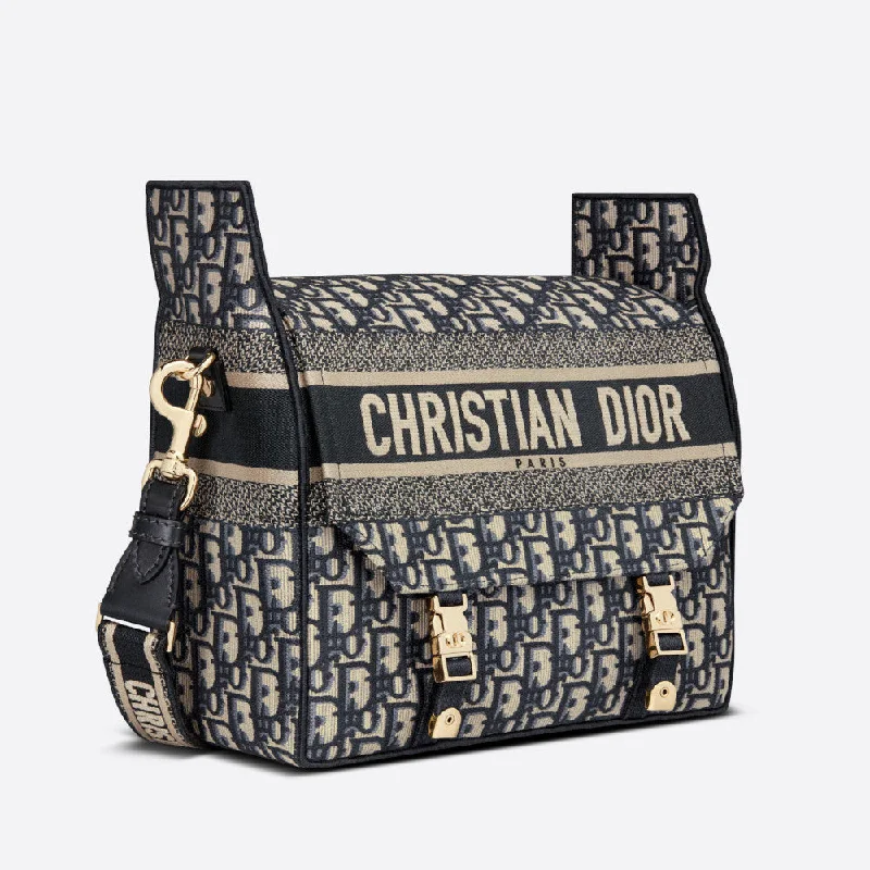 Christian Dior tote bags with a double - handle and shoulder - strap optionMEDIUM DIORCAMP BAG