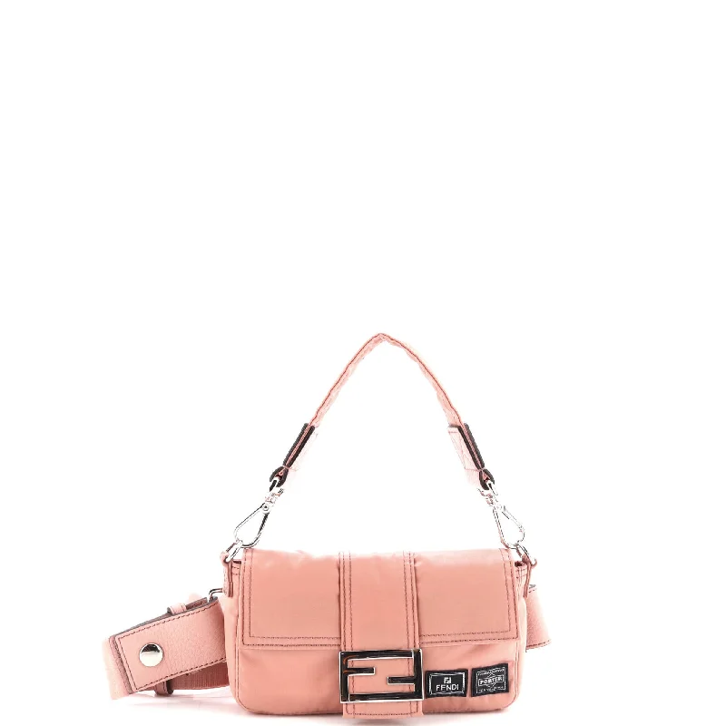 Fendi bags with a detachable mirror inside for quick touch - ups and groomingPorter Baguette Bag Nylon Mini