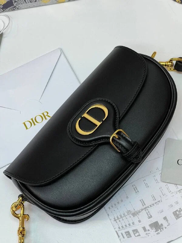 Stylish Christian Dior shoulder bags with a tassel - adorned zipperDior Bobby East-West bag black