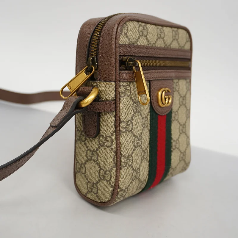 Gucci Marmont bags for women with quilted leather exteriorsGUCCIAuth  Ophidia 598127 Women's GG Supreme,Leather Beige,Brown