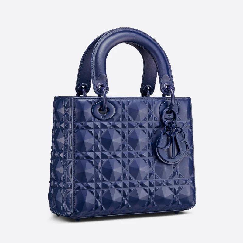 Christian Dior handbags with a back - pocket for quick storageSMALL LADY DIOR MY ABCDIOR BAG