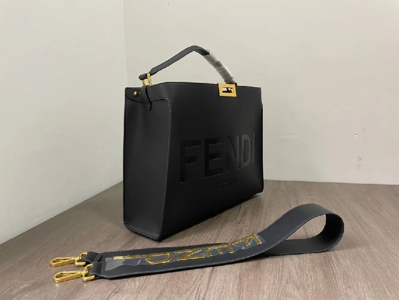 Fendi crossbody bags with a woven leather strap for a unique texture and visual appealWF -  Fendi Bag - 004