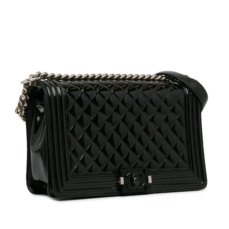 Chanel bags for women who love timeless fashionChanel New Medium Patent Boy Flap (qryhXJ)