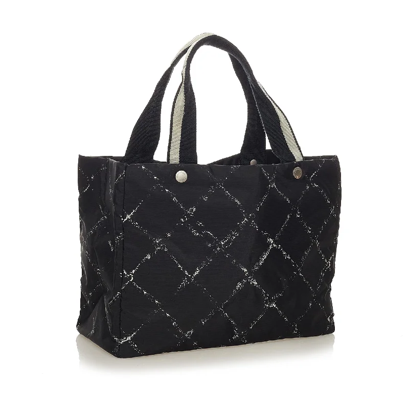 Chanel bags in luxury boutiques worldwideChanel Old Travel Line Nylon Tote Bag (28061)