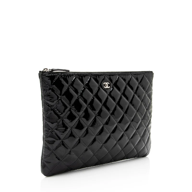 Chanel bags with the perfect balance of luxury and functionalityChanel Patent Leather Medium O-Case