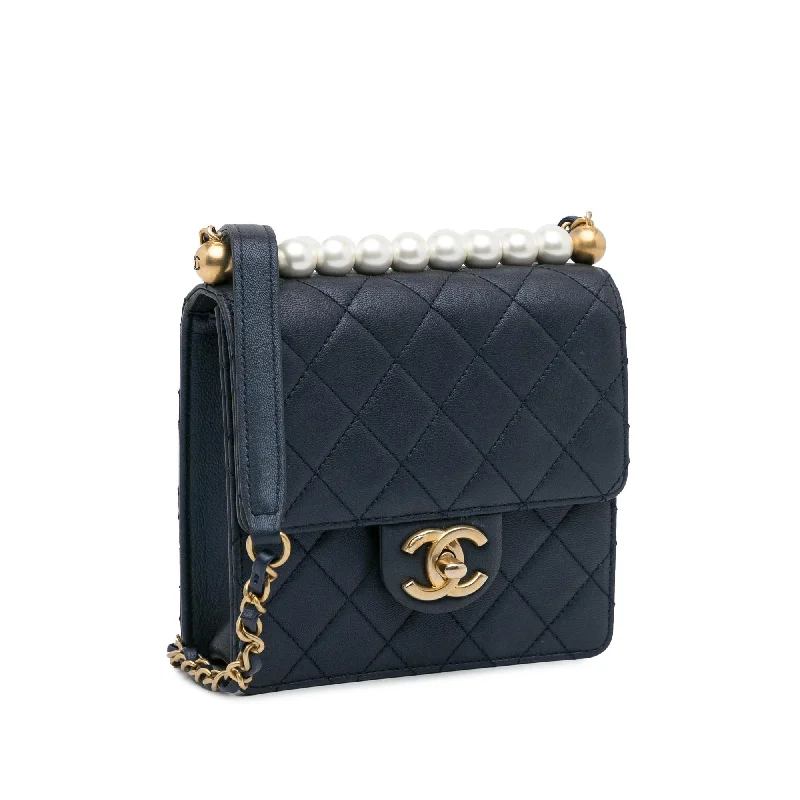 Chanel bags with adjustable chain strapsChanel Small Chic Pearls Flap Bag