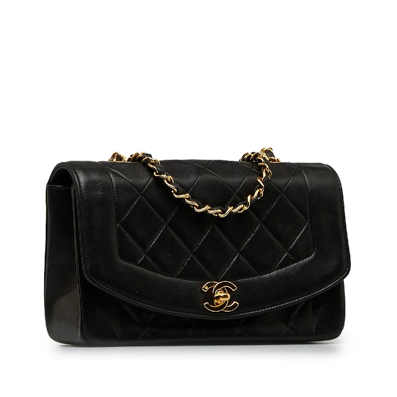 Chanel bags with adjustable chain strapsChanel Small Lambskin Diana