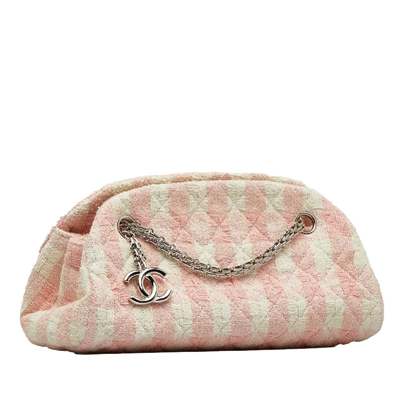 Chanel New Arrival Handbag with Gold HardwareChanel Small Tweed Just Mademoiselle Bowler Bag