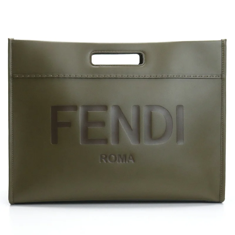 Fendi crossbody bags with a keychain holder for practicality and easy access to keysFENDI 7V80 tote bag khaki men's